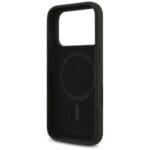 Karl Lagerfeld Silicone Karl&Choupette Ring MagSafe Black Kryt iPhone 17 Pro Max