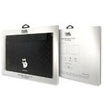 Karl Lagerfeld Sleeve KLCS14SAKHPCK 14" Black Saffiano Monogram Choupette