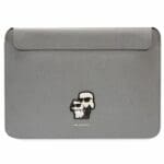 Karl Lagerfeld Sleeve KLCS16SAKCPMG 16" Silver Saffiano Karl&Choupette
