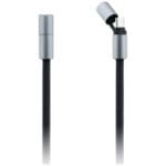 Karl Lagerfeld Universal CBDY Ikonik Charm USB-C/USB-C Cable Lanyard Black