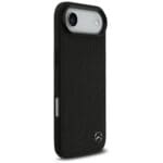 Mercedes Leather Large Laurel Leave MagSafe Black Kryt iPhone 17 Air