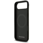 Mercedes Leather Large Laurel Leave MagSafe Black Kryt iPhone 17 Air