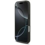 Mercedes Leather Large Laurel Leave MagSafe Black Kryt iPhone 17 Pro