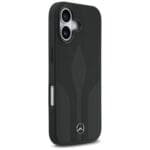 Mercedes Leather The Move MagSafe Black Kryt iPhone 17