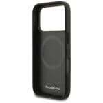 Mercedes Leather The Move MagSafe Black Kryt iPhone 17 Pro