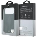 Mercedes Leather The Move MagSafe Black Kryt iPhone 17 Pro Max