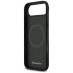 Mercedes Leather Vintage Logo MagSafe Black Kryt iPhone 17 Air