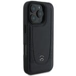 Mercedes MEHCP16XARMBK Black Hardcase Leather Urban Kryt iPhone 16 Pro Max