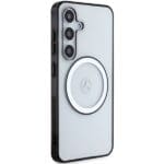 Mercedes MEHMHUOKC S921 Transparent Hardcase Printed Logo MagSafe Kryt Samsung Galaxy S24