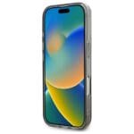 Mercedes MEHMP16L23HUOSK Black Hardcase Silver Ring MagSafe Kryt iPhone 16 Pro