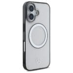 Mercedes MEHMP16S23HUOKC Transparent Hardcase Printed logo MagSafe Kryt iPhone 16
