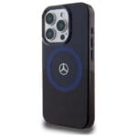 Mercedes MEHMP16X23HBIKV Black blue Hardcase MB Double Layer BiColor MagSafe Kryt iPhone 16 Pro Max