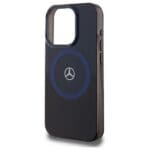 Mercedes MEHMP16X23HBIKV Black blue Hardcase MB Double Layer BiColor MagSafe Kryt iPhone 16 Pro Max