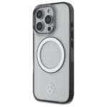 Mercedes MEHMP16X23HUOKC Transparent Hardcase Printed logo MagSafe Kryt iPhone 16 Pro Max