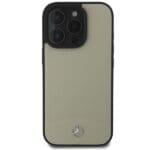 Mercedes MEHMP16X23RBARE Beige Hardcase MB TextuRed and Plain Leather MagSafe Kryt iPhone 16 Pro Max