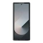 Mercedes MEHMZFD623RBGVK F956 Black Leather Wood Imitation MagSafe Kryt Samsung Galaxy Z Fold 6