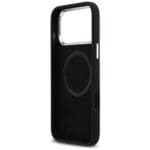 Mercedes Silicone Vintage Logo MagSafe Black Kryt iPhone 17 Pro Max