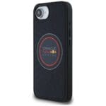 Red Bull Meshed Logo and Red Ring MagSafe Navy Blue Kryt iPhone 16e