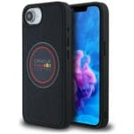 Red Bull Meshed Logo and Red Ring MagSafe Navy Blue Kryt iPhone 16e