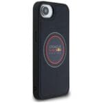 Red Bull Meshed Logo and Red Ring MagSafe Navy Blue Kryt iPhone 16e