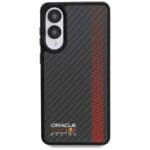 Red Bull Real Carbon Fiber Powerbar MagSafe Black Kryt Samsung Galaxy S25 Edge