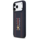Red Bull Silicone Oversize Vertical Logo MagSafe Navy Blue Kryt iPhone 17 Pro Max