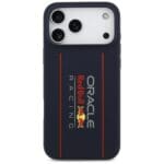 Red Bull Silicone Oversize Vertical Logo MagSafe Navy Blue Kryt iPhone 17 Pro Max