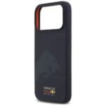 Red Bull Silicone Single Bull Logo MagSafe Navy Blue Kryt iPhone 17 Pro Max