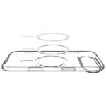 Spigen Liquid Crystal MAG MagSafe White Kryt iPhone 17 Air