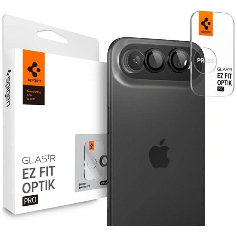Spigen Optik Pro Glas. TR "EZ FIT" Camera Lens Glass 2 pcs. Black iPhone 17 Air