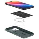 Spigen Thin Fit MAG MagSafe Green Kryt iPhone 17 Pro