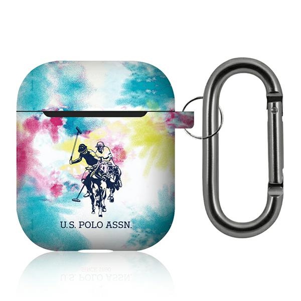 US Polo USACA2PCUSML Case Multicolor Tie & Dye Collection Kryt AirPods Pro/Pro 2
