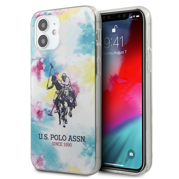 US Polo USHCP12SPCUSML Multicolor Tie & Dye Collection Kryt iPhone 12 Mini