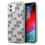 US Polo USHCP12SPCUSPA6 White Logo Mania Collection Kryt iPhone 12 Mini