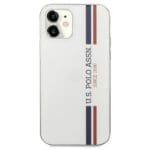 US Polo USHCP12SPCUSSWH White Tricolor Collection Kryt iPhone 12 Mini