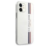 US Polo USHCP12SPCUSSWH White Tricolor Collection Kryt iPhone 12 Mini