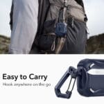 ESR Cyber Flicklock Halolock MagSafe Apple Blue Kryt AirPods Pro 3