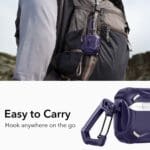 ESR Cyber Flicklock Halolock MagSafe Apple Purple Kryt AirPods Pro 3