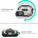 ESR Cyber Flicklock Halolock MagSafe Apple Titanium Kryt AirPods Pro 3