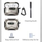 ESR Cyber Flicklock Halolock MagSafe Apple Titanium Kryt AirPods Pro 3