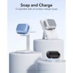 ESR Orbit Halolock MagSafe Apple Powder Blue Kryt AirPods Pro 3