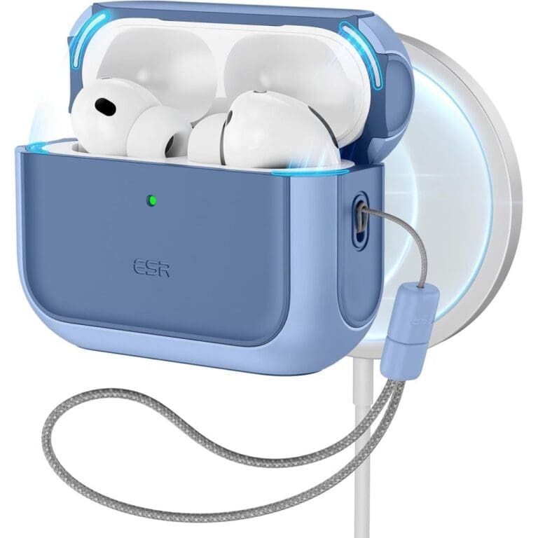 ESR Orbit Halolock MagSafe Apple Powder Blue Kryt AirPods Pro 3
