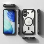 Ringke Fusion X Magnetic MagSafe Black Kryt iPhone 17