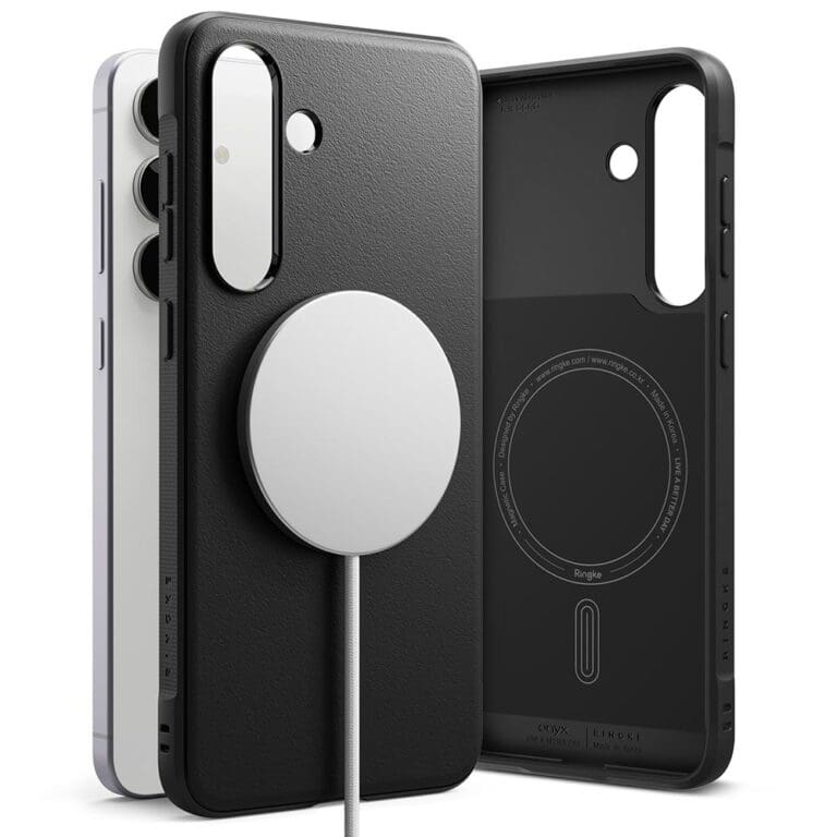 Ringke Onyx Magnetic MagSafe Black Kryt Samsung Galaxy S25 Fe