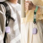 Ringke Silicone Apple Light Purple Kryt AirPods Pro 3