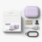 Ringke Silicone Apple Light Purple Kryt AirPods Pro 3