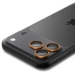 Spigen Optik Pro Glas.Tr ”Ez Fit” Camera Protector 2-Pack Orange iPhone 16 Pro/16 Pro Max/17 Pro/17 Pro Max