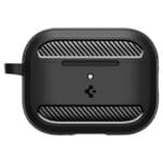 Spigen Rugged Armor Apple Matte Black Kryt AirPods Pro 3