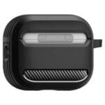 Spigen Rugged Armor Apple Matte Black Kryt AirPods Pro 3