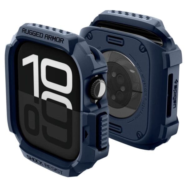 Spigen Rugged Armor V2 Apple Watch 10 / 11 (42 mm) Navy Blue